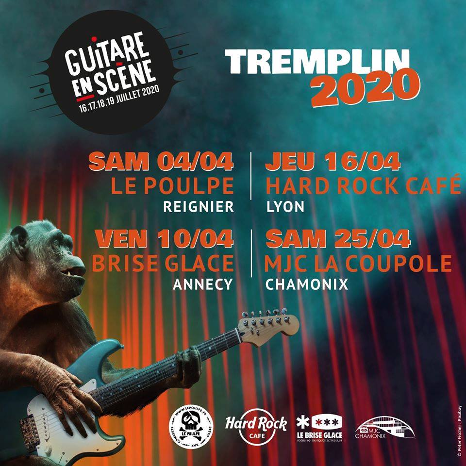 Tremplin festival Guitare en scène - 10 avril 2020